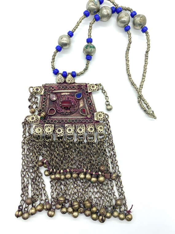 Antique Afghani Kochi tribe necklace