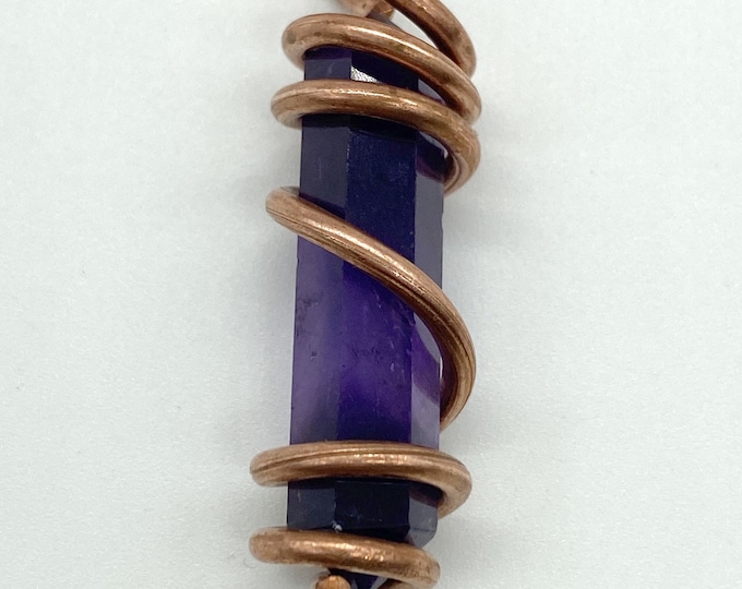 Purple Fluorite necklace