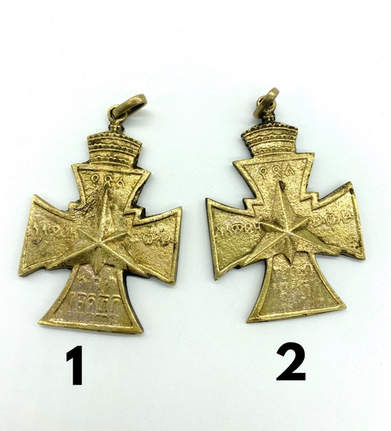 Handmade brass replica of the star of victory med… - image 6