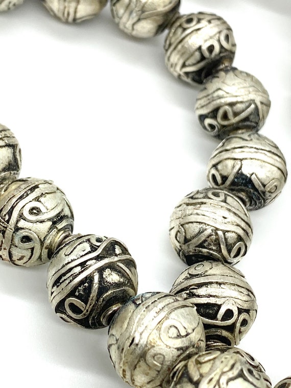 Vintage 108 metal prayer beads