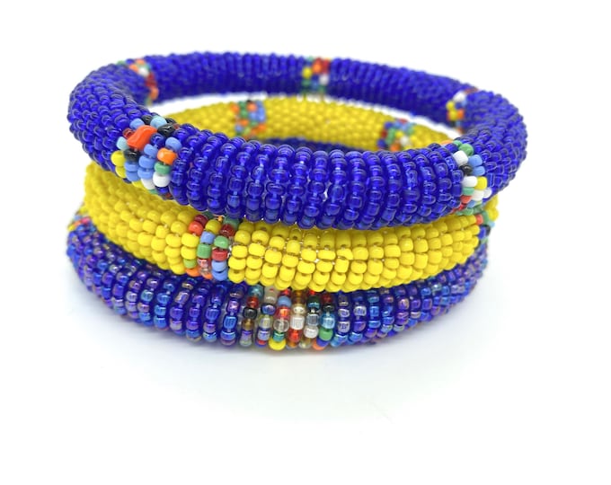 3 Maasai tribe bangles