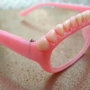 Denture-Inspired Eyeglass Frames image 3