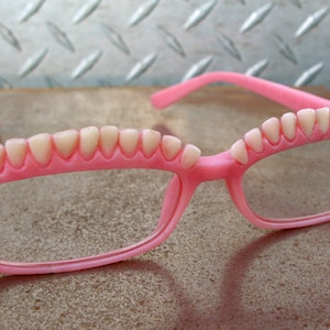 Denture-Inspired Eyeglass Frames image 1