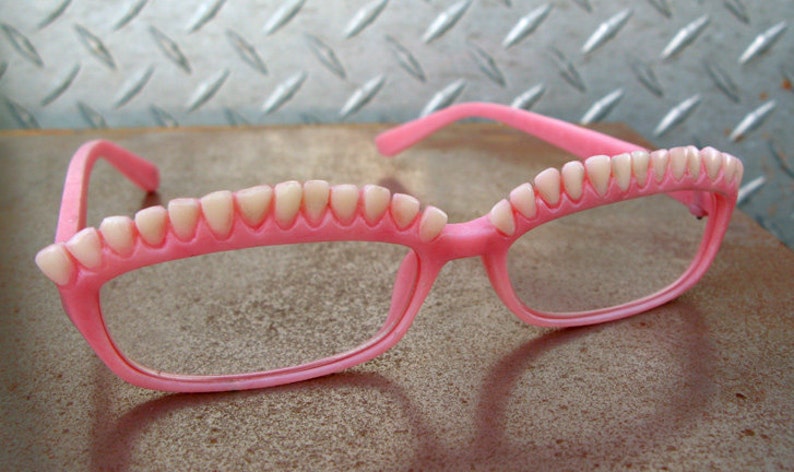 Denture-Inspired Eyeglass Frames image 1