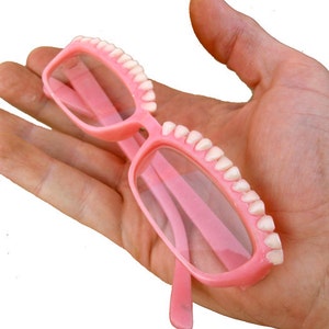 Denture-Inspired Eyeglass Frames image 4