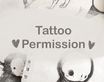 Tattoo Donation and Permission