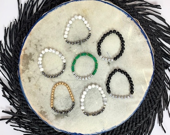 Custom Beaded Word Bracelet: Personalized Name Bracelet
