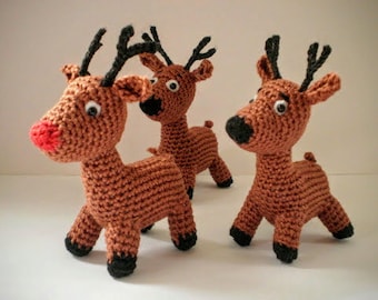 Christmas Deer  - ToyMagic Сrochet Pattern [PDF instant download]