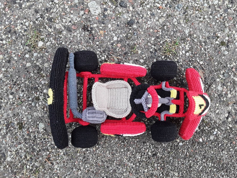 Karting Inspired by Racing Kart CROCHET PATTERN. PDF Amigurumi - Etsy