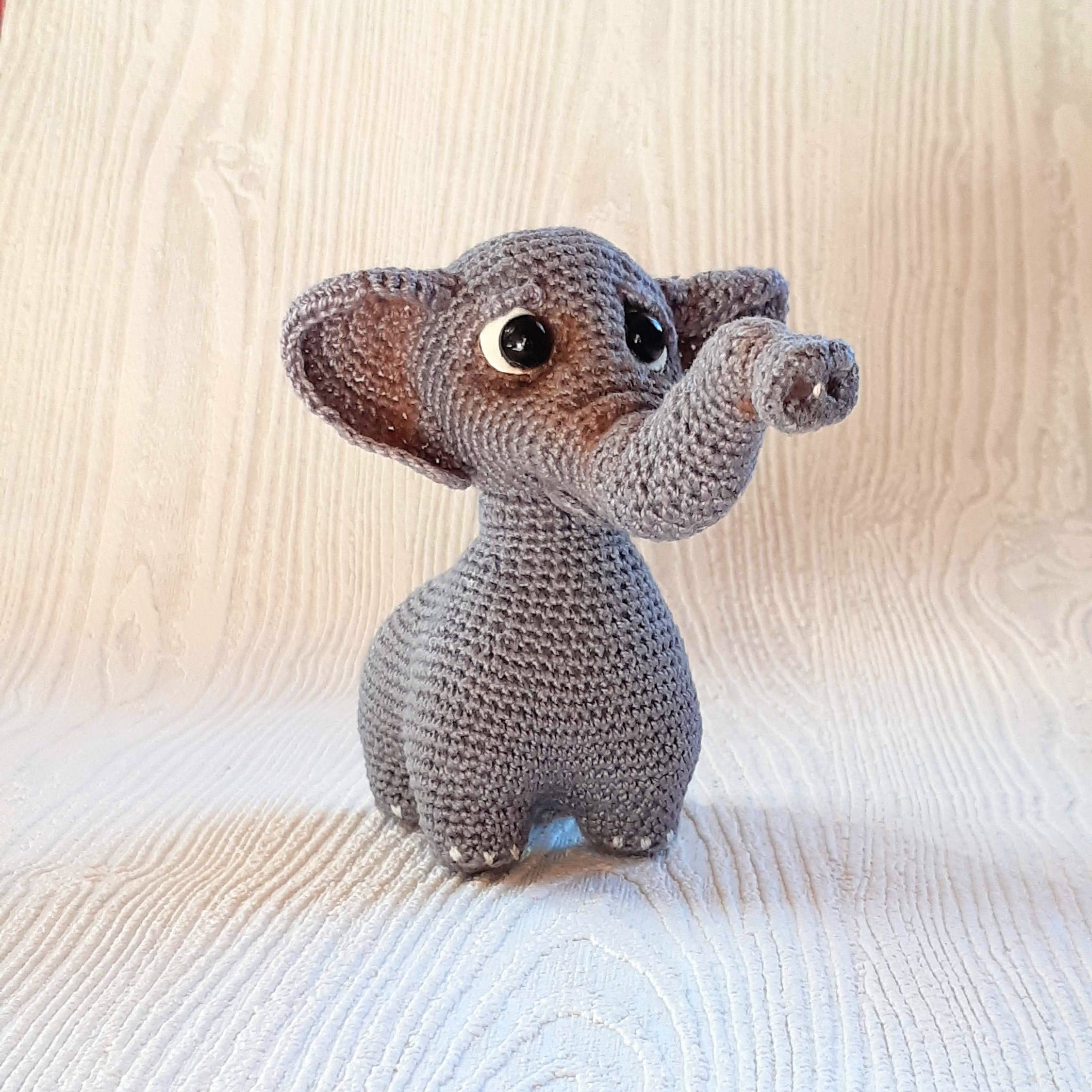 Elephant Crochet Pattern Amigurumi Stuffed Toy PDF by Toymagic - Etsy