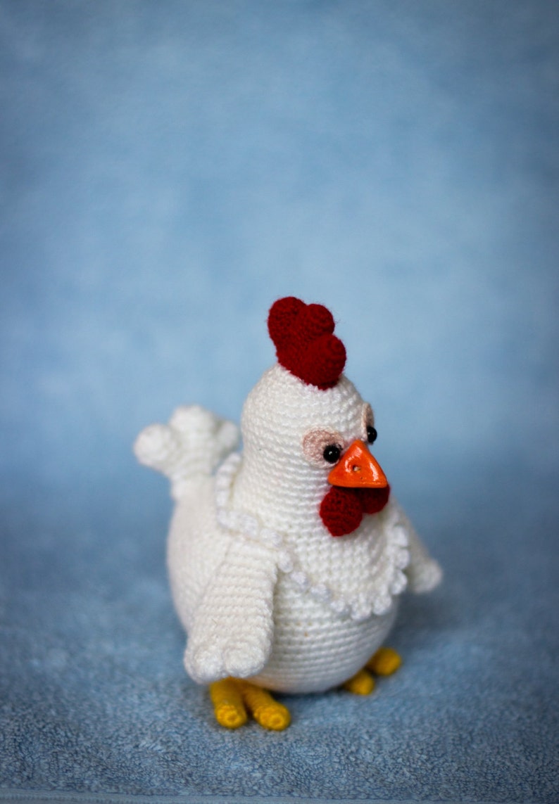Egg Laying Hens ToyMagic. Chikens Egglaying Hens Eggs Crochet Pattern PDF Instant Download Amigurumi image 2