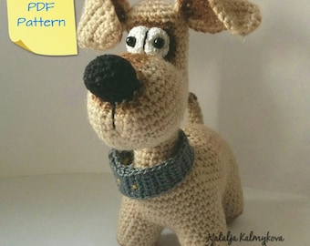 Dog BigNose  – ToyMagic. Dog Crochet Pattern PDF Instant Download Amigurumi