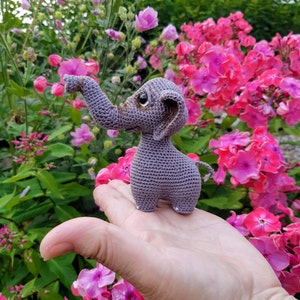 Elephant Crochet Pattern Amigurumi Stuffed toy PDF by ToyMagic