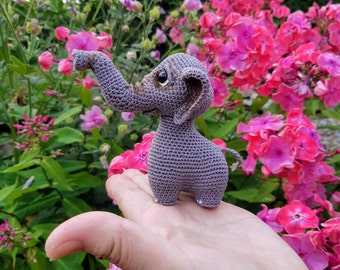 Elephant Crochet Pattern Amigurumi Stuffed toy PDF by ToyMagic