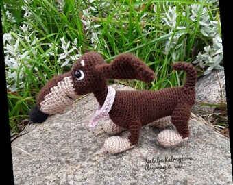 Dachshund – ToyMagic. Dog Crochet Pattern PDF Instant Download Amigurumi