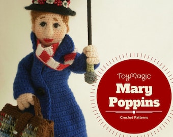 Mary Poppins - Crochet Amigurumi Toy PDF PATTERN