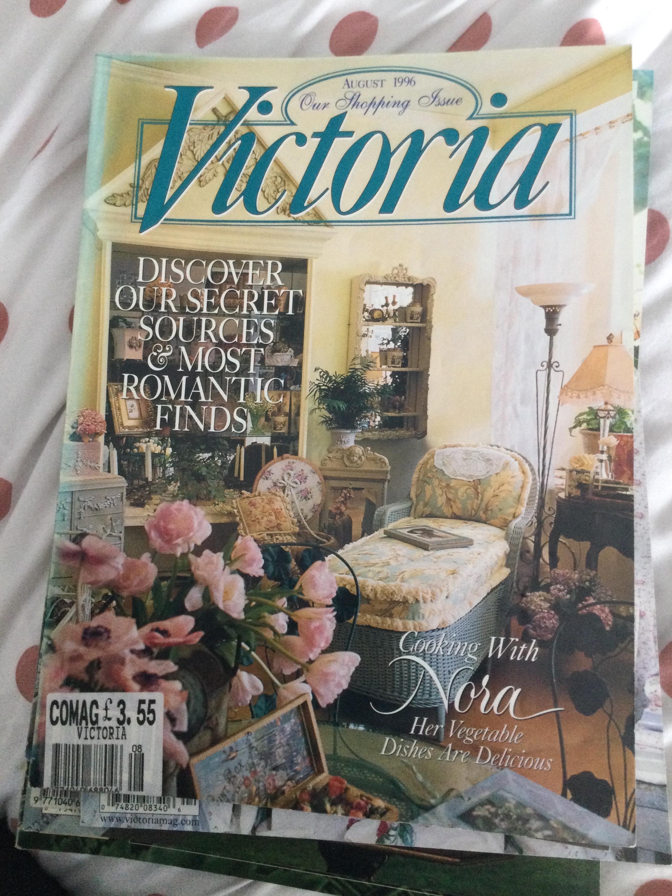 Vintage Victoria Magazine Back Issues - Elegant Editions for the Love ...
