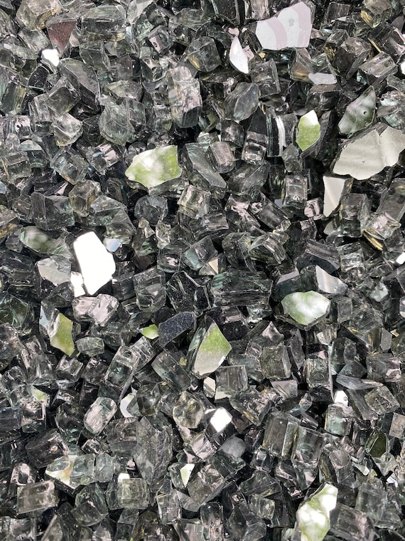Top Dressing for Cacti Plants-Sparkling Reflective Fire Glass!