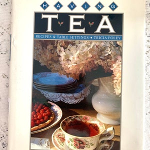 FREE GIFT WRAPPED Gift Vintage Book for Tea, for friend, cook, baker, tea lover, bed and breakfast