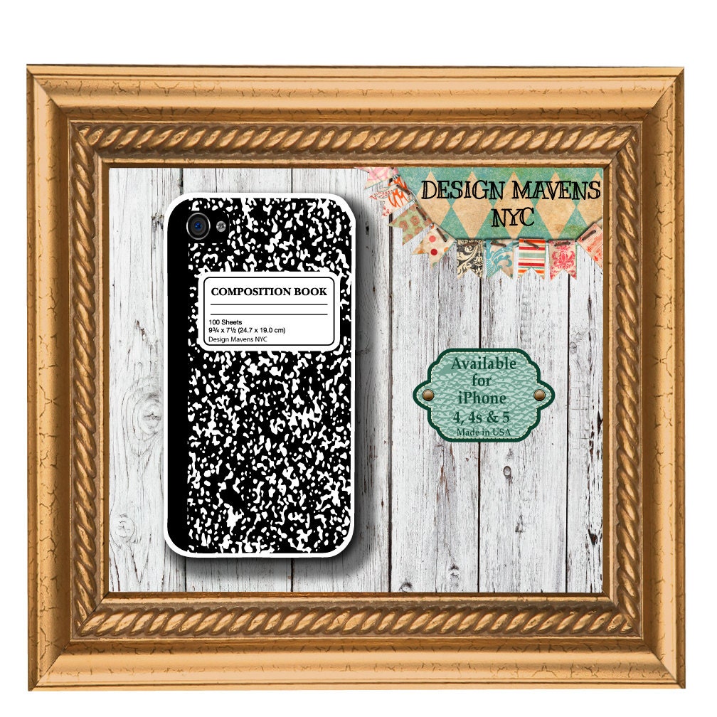 Composition Notebook iPhone Case Teacher iPhone Case Teacher Etsy
