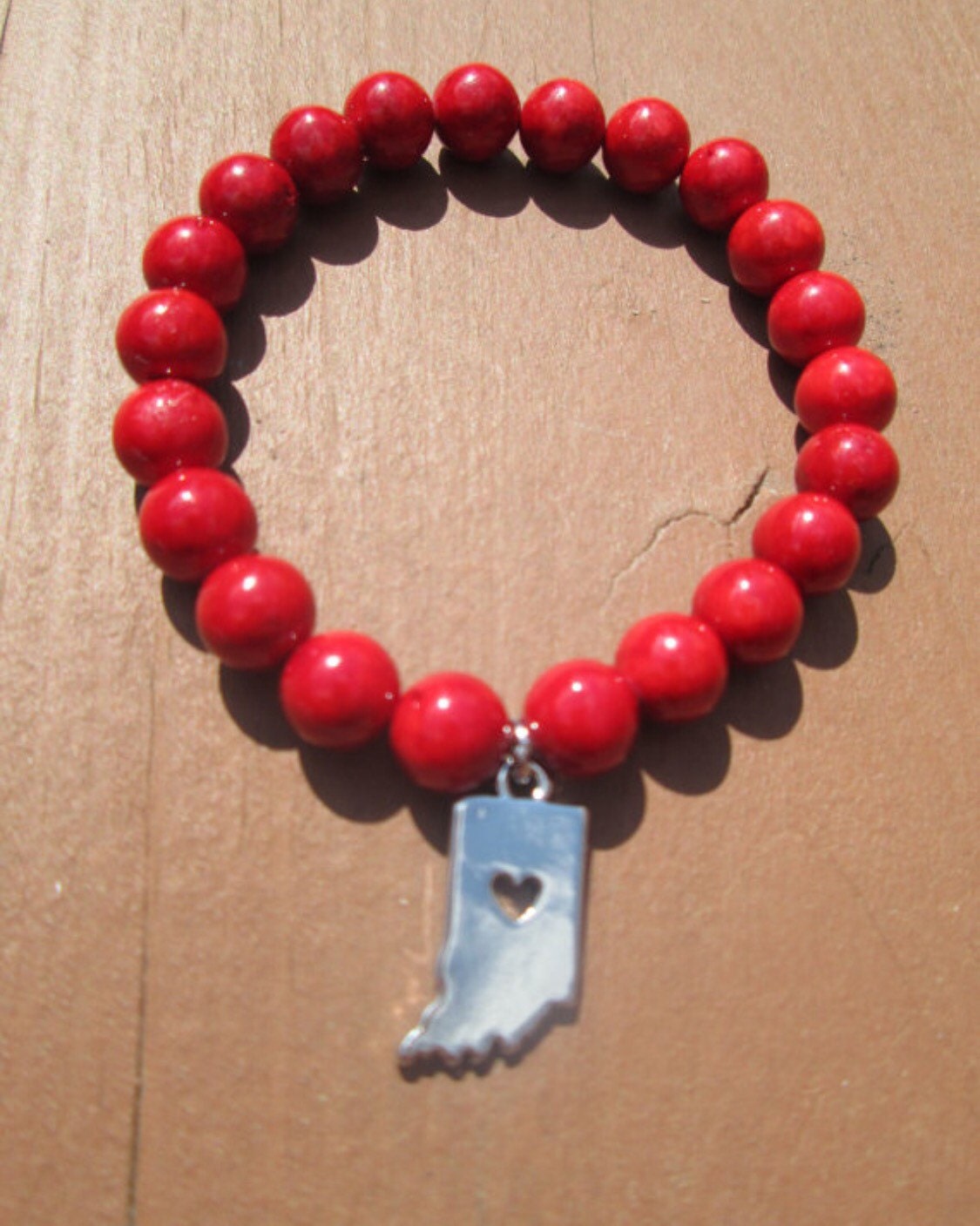 Indiana Charm Bracelet Etsy