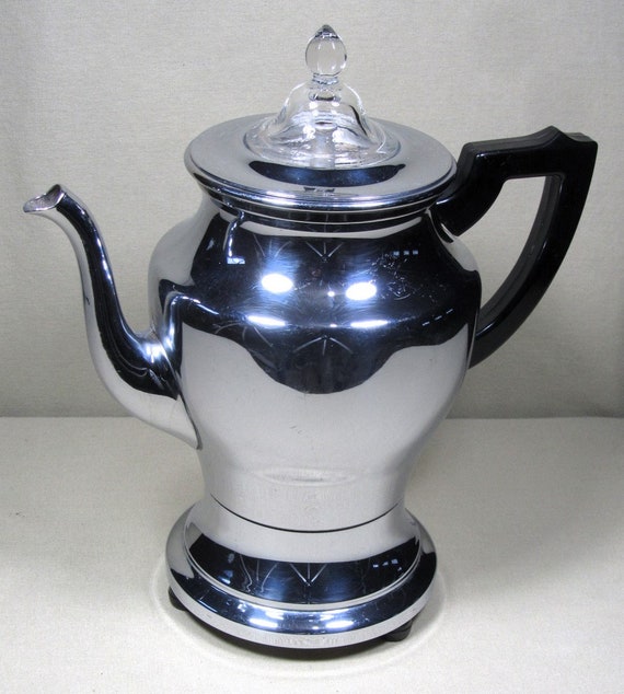 Refurbished Vintage Universal Electric Percolator 3 - 6 cup Beautiful. 1133