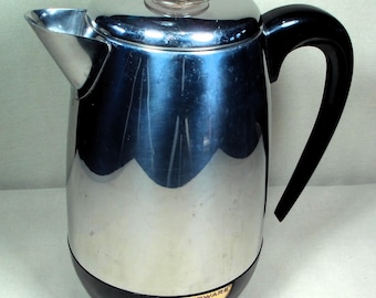 Rebuilt 2-8 Cup Gold Label Farberware Model 138 Percolator Super Fast 1141