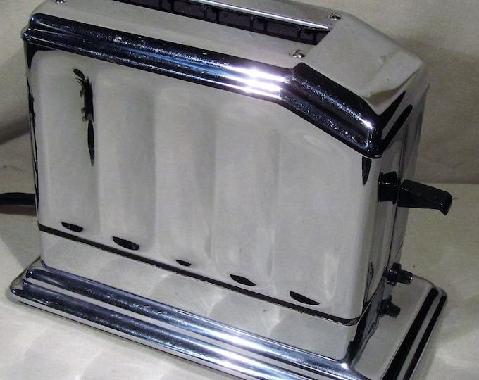 Featured listing image: Restored - Safe Toastmaster  Model 1A2 Antique Toaster