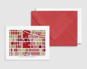 University of Denver - Map Cards