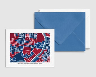 University of Pennsylvania - Map Cards