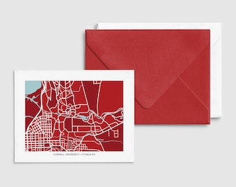 Cornell University - Map Cards