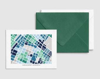 Richmond VA - Museum District - Map Cards