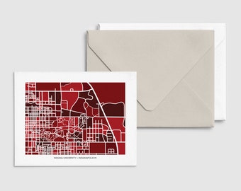 Indiana University - Map Cards