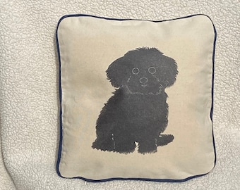 Fluffy Puppy Pillow
