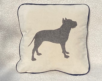 Pit Bull Pillow with insert