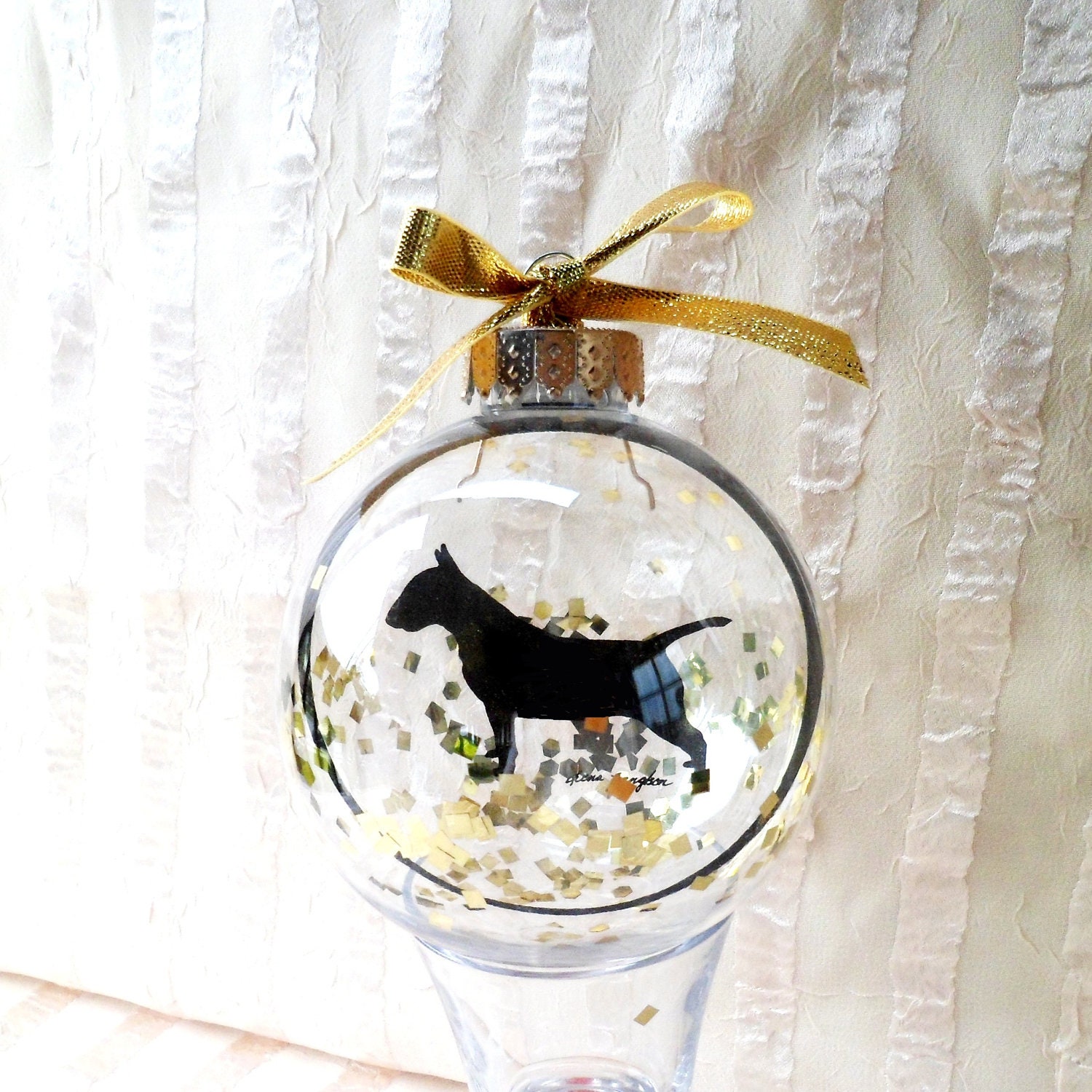 Bull Terrier/Pet Ornament | Etsy