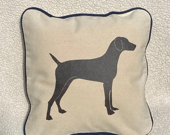 Vizsla pillow