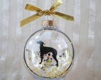 Italian Greyhound/Pet silhouette Ornament