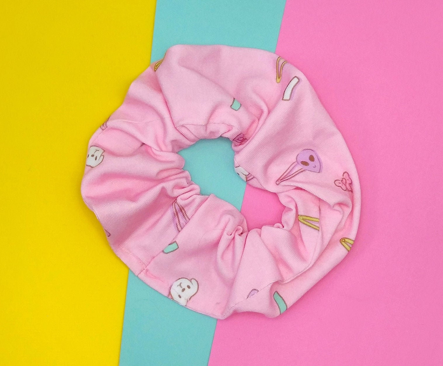 Rosa Pastell Scrunchie Fee Kei Pastell Haar Scrunchies Mit Etsy