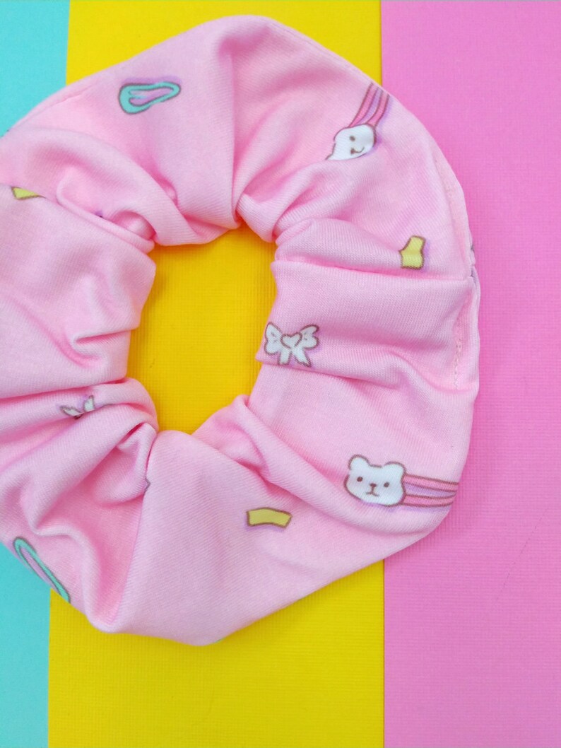 Rosa Pastell Scrunchie Fee Kei Pastell Haar Scrunchies Mit Etsy