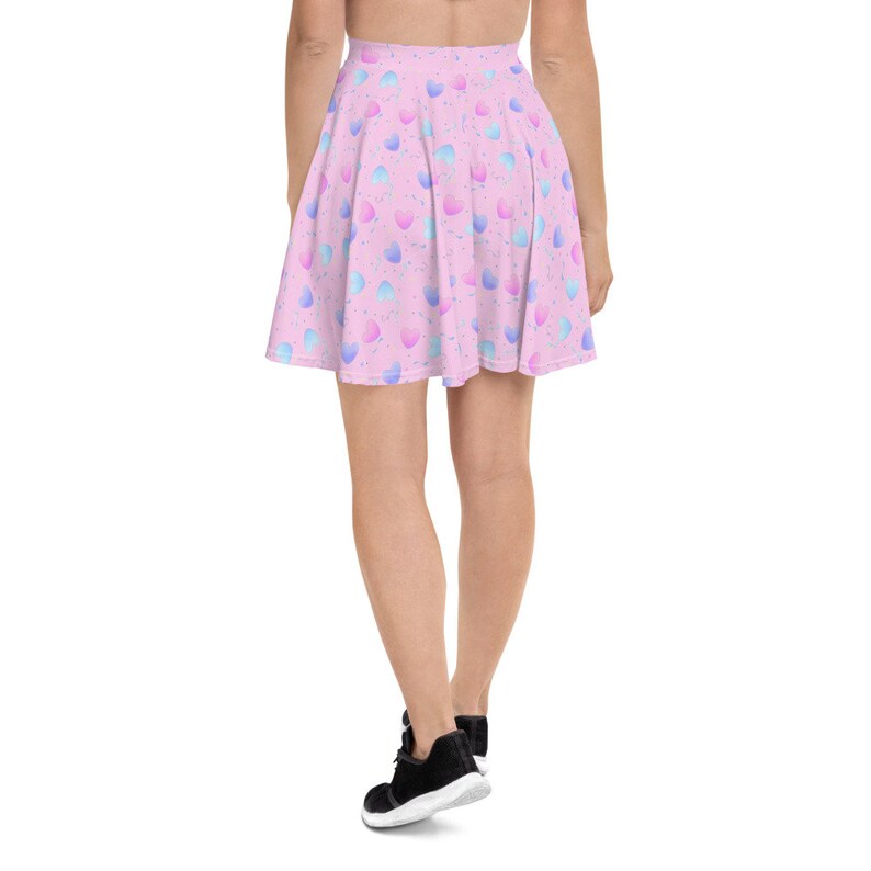 Pink Fairy Kei Skirt Kawaii Jfashion A Line Skater Skirt | Etsy