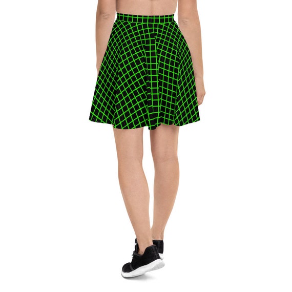 Black and white checkered skirt 3xl online