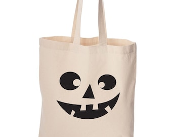 Halloween tote bag, cute bag, grocery bag, reusable bag, market bag, cotton bag, beach bag, Sugar Skull, screen print, Gothic, Candy Bag