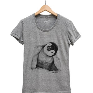 Womens Junior Tshirt, Penguin Shirt, Cute Shirt, Funny Shirt, Animal Tshirt, Birthday Gift, Summer Shirt, Beach Shirt, Vacay Shirt