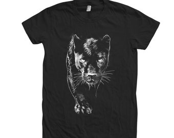 Panther Shirt, Womens Junior Tshirt, Wildlife Tshirt, Animal Shirt, Birthday Gift, Gift for Her, Cat Tshirt