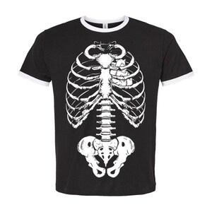 Halloween Shirt, Skeleton T Shirt, Gift For Halloween, Retro Shirt, Vintage Shirt