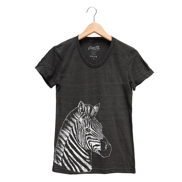 Zebra Tshirt Etsy