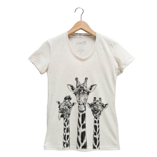 Bet Giraffe Unisex organic cotton t-shirt