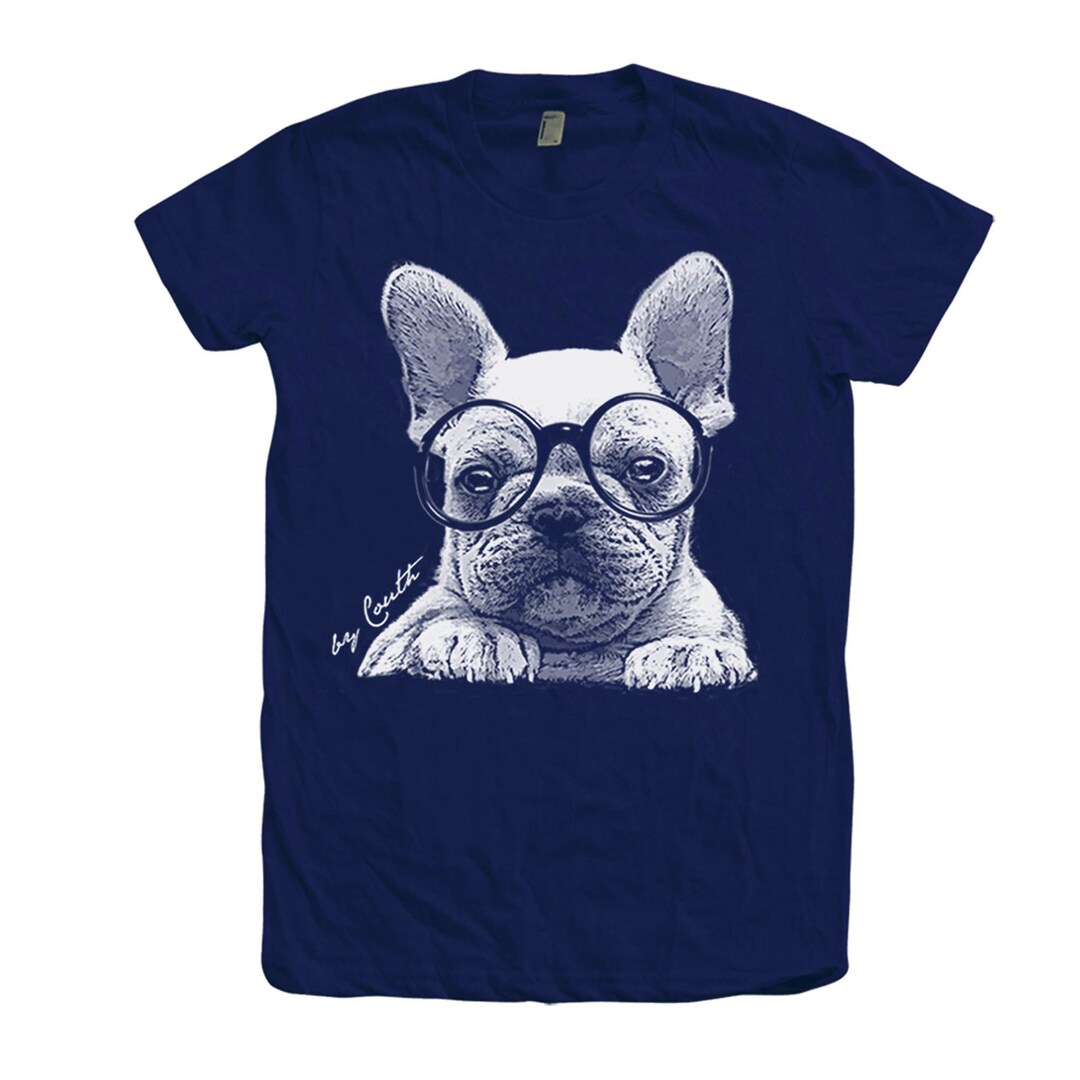 French Bulldog Tshirt, Womens Junior Tshirt, Dog Tshirt, Dog Lover Gift