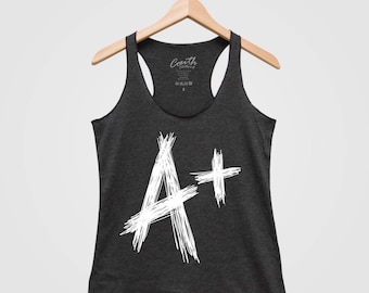 Tank Top for Women, Shirt for Women, Gift for Student, Gift for Teacher, Back to School, Racerback Tank Top, Graphic Tee, Shirt with Saying
